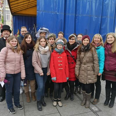 Bild vergr&ouml;&szlig;ern: Music Art Wei&szlig;enfels beim Ostermarkt 2019