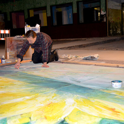 Bild vergr&ouml;&szlig;ern: Kunst an der Plakatwand Matthias Sch�neburg