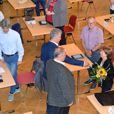 Bild vergr&ouml;&szlig;ern: Gudrun Schulze Verabschiedung