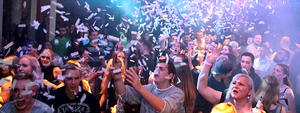 Bild vergr&ouml;&szlig;ern: Sputnik-Party im Wei&szlig;enfelser Kulturhaus