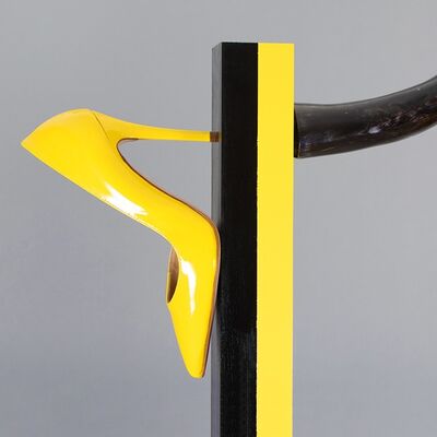 Bild vergr&ouml;&szlig;ern: 2022-04-23 Stiletto-Ausstellung_Paul-Albert Wagemann und Ingrid Sturm