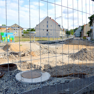 Bild vergr&ouml;&szlig;ern: 2022-05-09 Leipziger Stra�e Baustelle