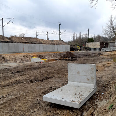 Bild vergr&ouml;&szlig;ern: Am G�terbahnhof Winkelsteine