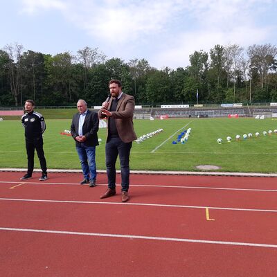 Bild vergr&ouml;&szlig;ern: Fu�ball-Feriencamp Fu�ballverband Sachsen-Anhalt 2