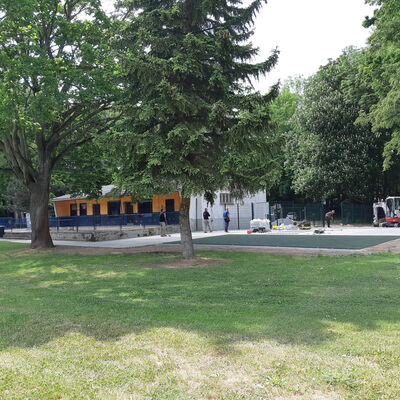 Bild vergr&ouml;&szlig;ern: Freibad neuer Standort Gastronomie