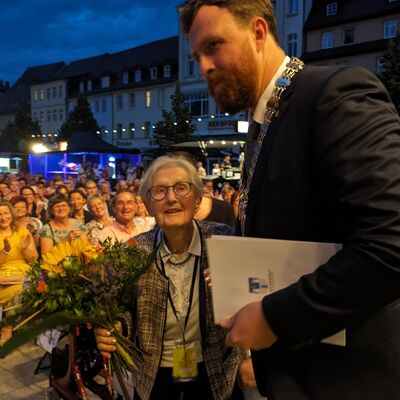 Bild vergr&ouml;&szlig;ern: Er�ffnungsveranstaltung Erdmuthe M�ller-Taube