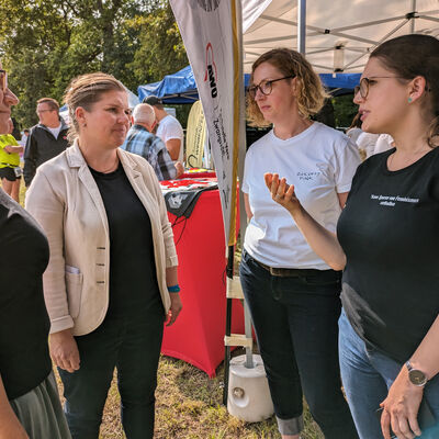 Bild vergr&ouml;&szlig;ern: Lauf gegen Gewalt 2023 Landesfrauenrat