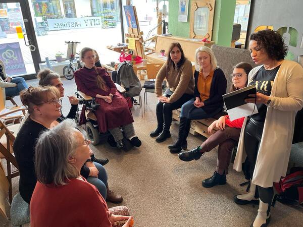 Bild vergr&ouml;&szlig;ern: FrauenMachtPolitik_Schlagfertigkeit Workshop