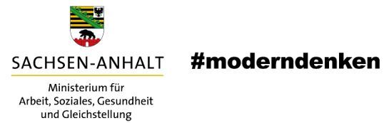 Logo Ministerium f&uuml;r Arbeit, Soziales, Gesundheit und Gleichstellung