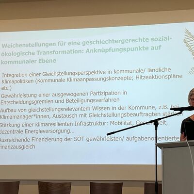 Bild vergr&ouml;&szlig;ern: BAG-Konferenz 2025 Ulrike Spangenberg