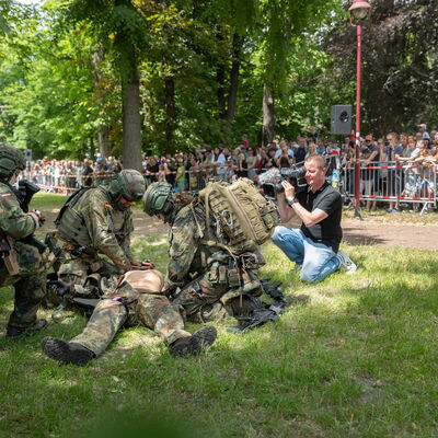 Bild vergr&ouml;&szlig;ern: Tag der Bundeswehr in Wei�enfels am 06.06.2026.