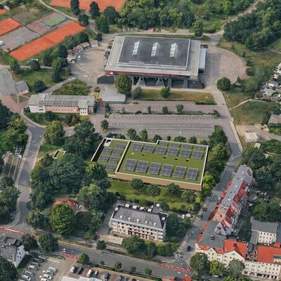 Bild vergr&ouml;&szlig;ern: Stadtbad Vogelperspektive