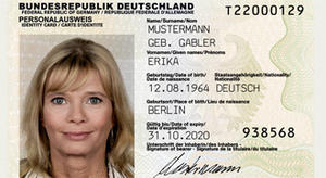 Bild vergr&ouml;&szlig;ern: Personalausweis