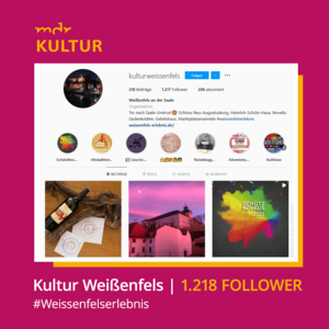 Bild vergrößern: mdr Kultur Instagram kulturweissenfels