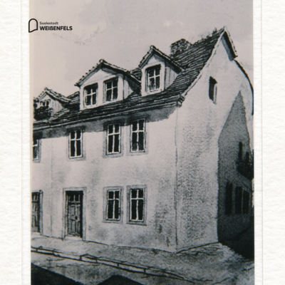 Bild vergr&ouml;&szlig;ern: Marienstra&szlig;e 13, im 19 Jh.
