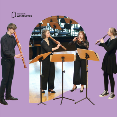 Bild vergrößern: Ensembles »Belvederer Blockflötenquartett«