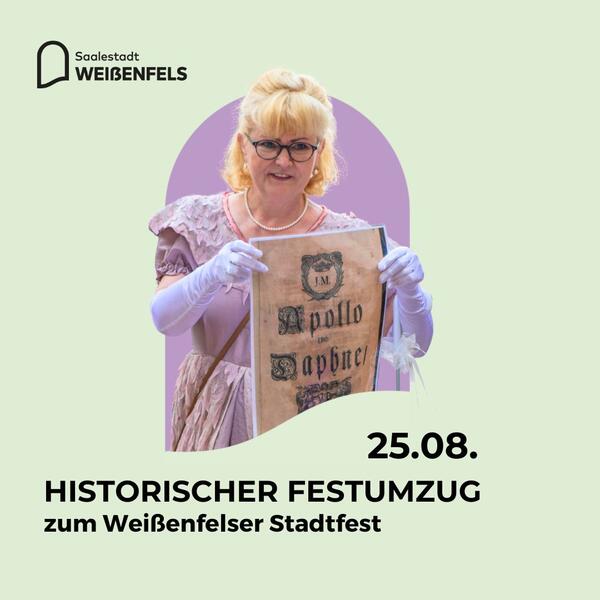 Anmeldung zum historischen Festumzug