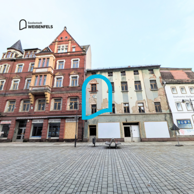 Bild vergr&ouml;&szlig;ern: J&uuml;denstra&szlig;e 1-5 Neubau Stadtbibliothek Wei&szlig;enfels