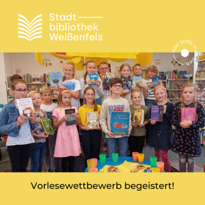 Bild vergr&ouml;&szlig;ern: Vorlesewettbewerb Wei&szlig;enfels 2024