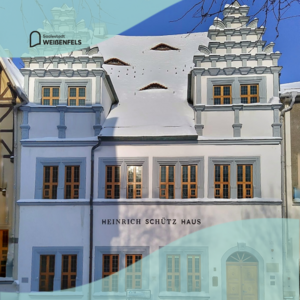 Bild vergr&ouml;&szlig;ern: Heinrich-Sch&uuml;tz-Haus im Winter