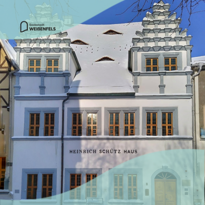 Bild vergrößern: Heinrich-Schütz-Haus im Winter