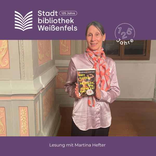 Lesung mit Martina Hefter
